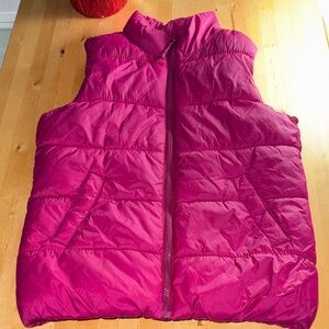 Kids Pink Puffer Vest